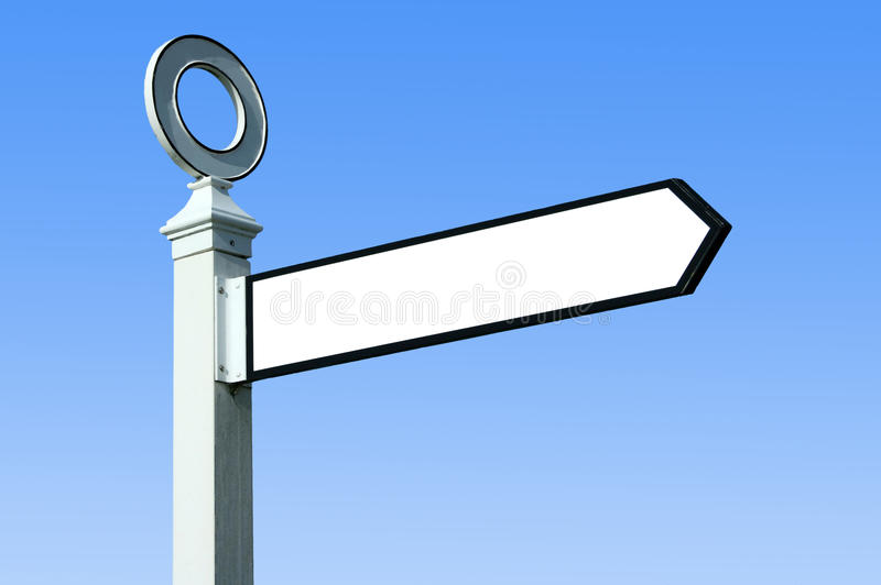 A sign on a pole